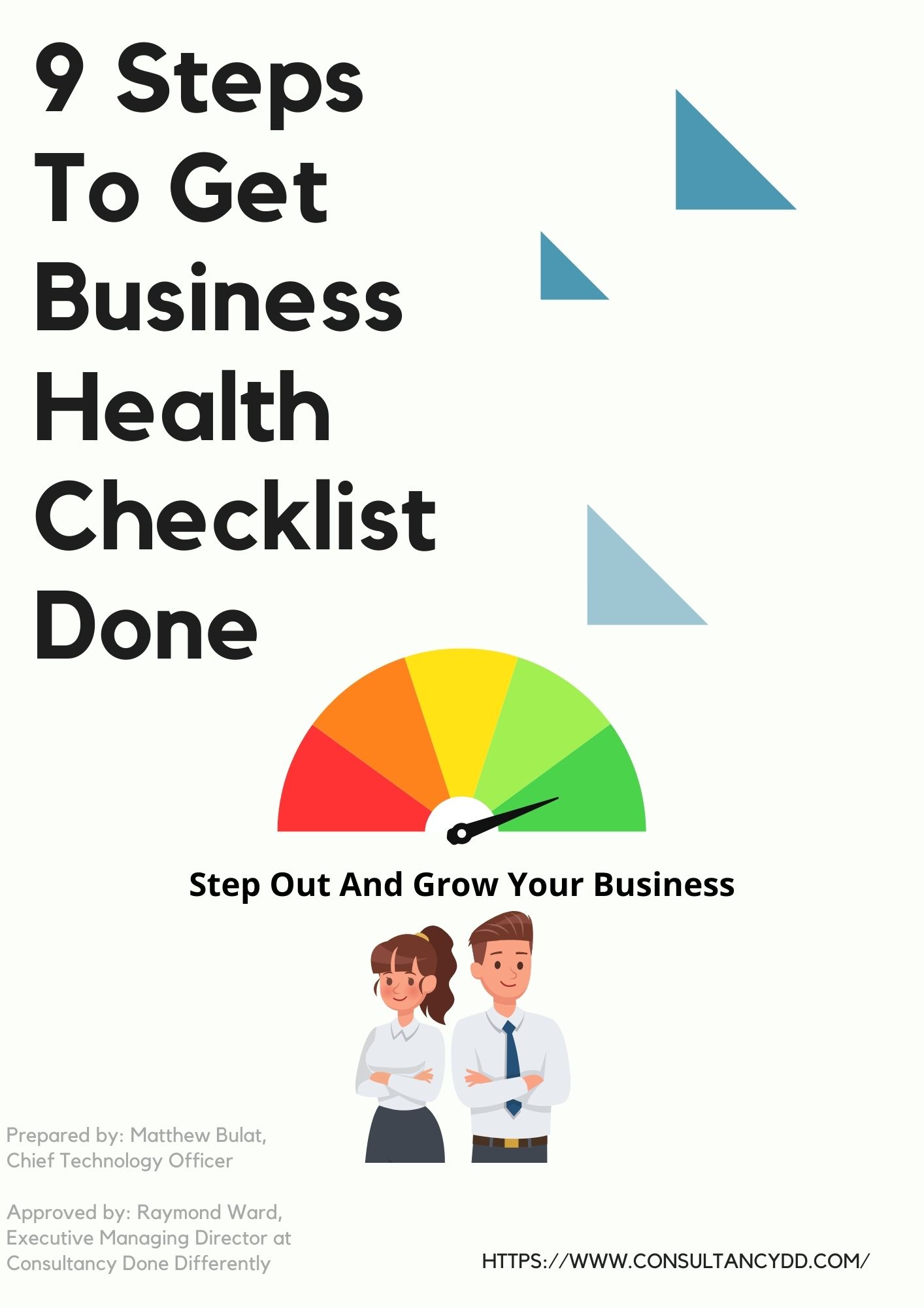 9 Steps To Get Business Health Checklist Done Page 1