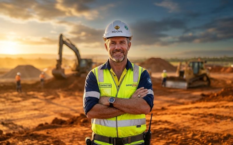 NQ civil contractor portrait representing the Redstone Civil practice case study